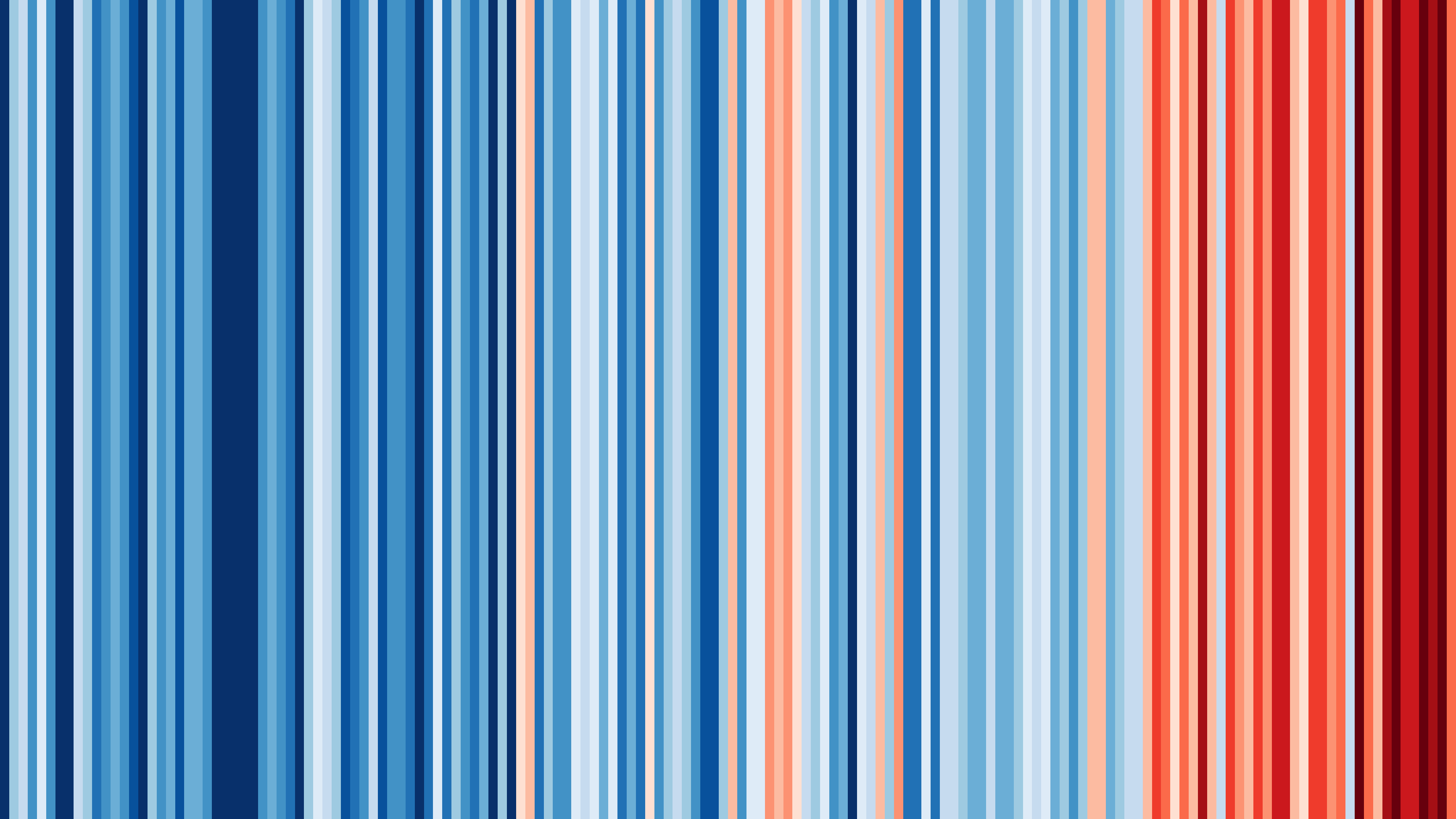 Jahresdurchschnittstemperaturen in der Schweiz, 1884 - 2021. Ed Hawkins, CC-BY 4.0